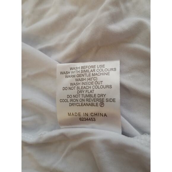 Bodycode Scoop Neck Half Sleeve Classic T-shirt Ballet Tee White Large - Picture 8 of 9